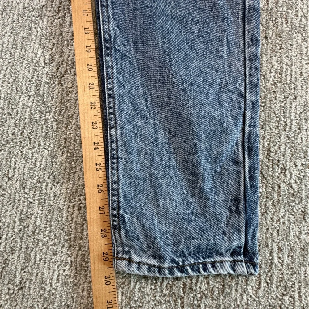 Lee Riders Jeans Women 30 Blue‎ Acid Wash High Waisted Tapered Leg Vintage 90s